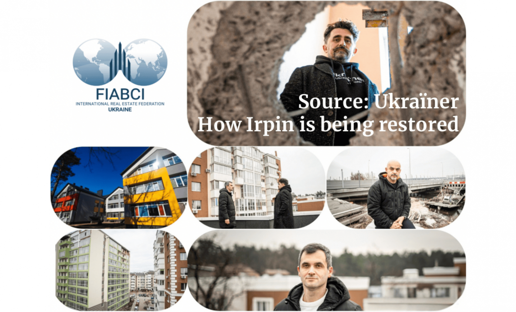 How Irpin has been restored