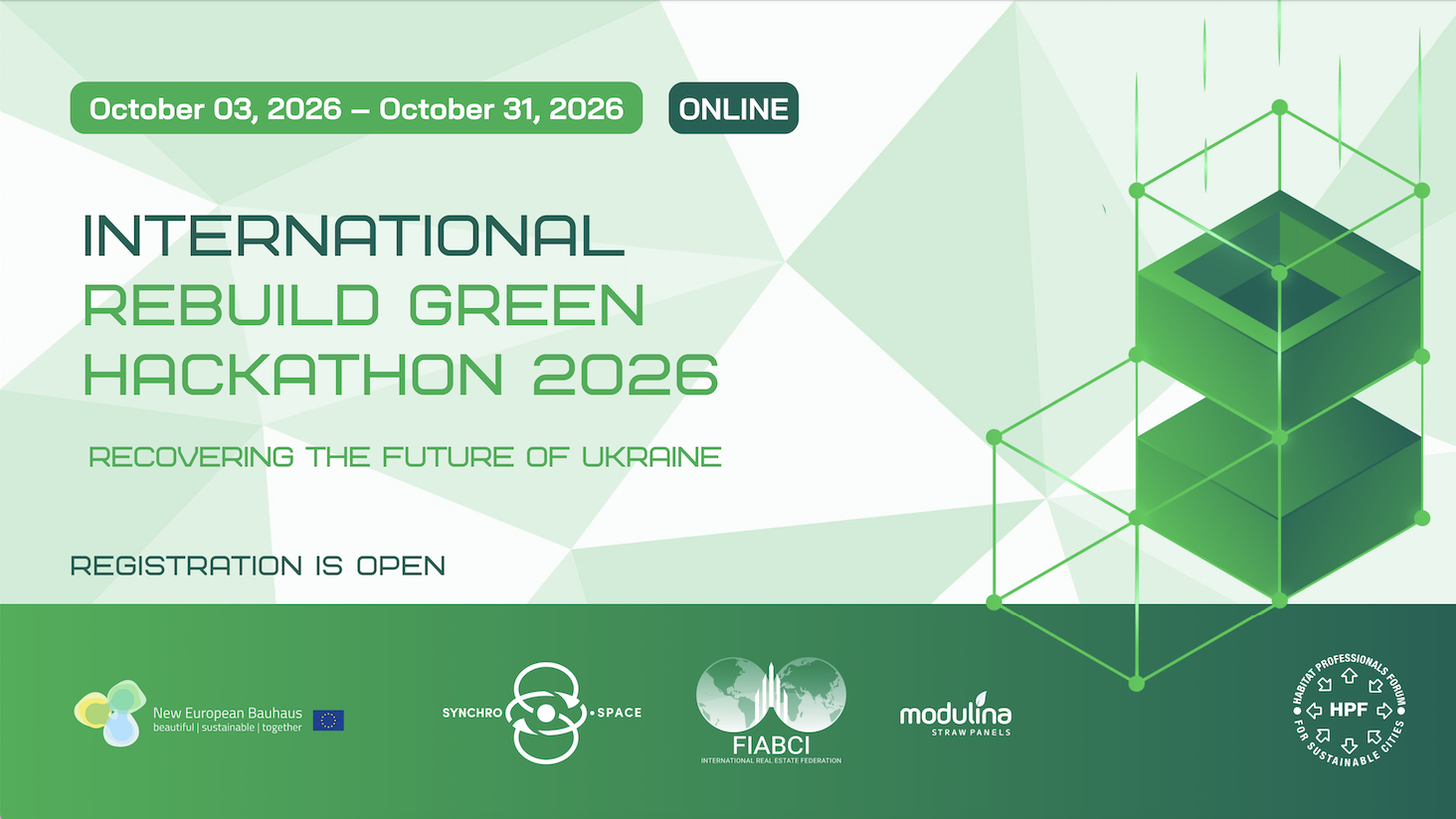 Rebuild Green Hackathon 2026: registration open