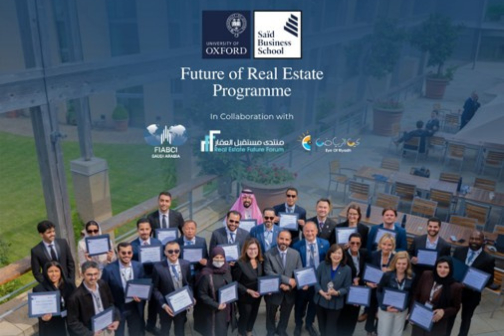 Participants Complete the Oxford Future of Real Estate Programme